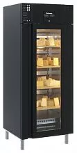 Шкаф холодильный CARBOMA M700GN-1-G-MHC 9005 с комплектом для сырного шкафа